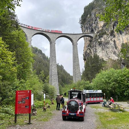 Haus Albula Appartement Alvaneu Buitenkant foto